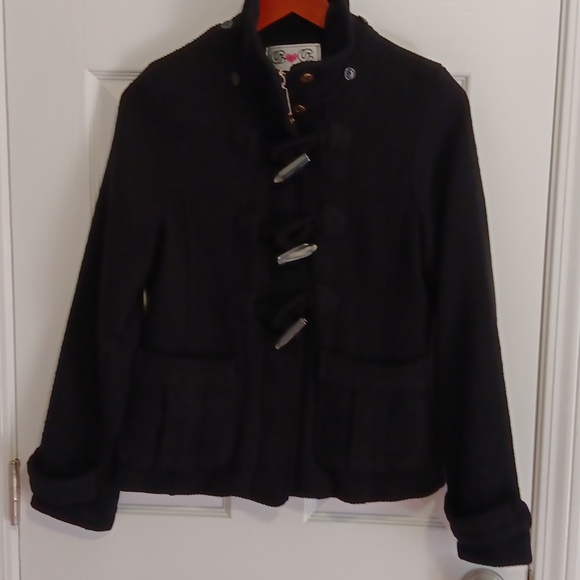 OLEG CASSINI COAT SIZE MED - Picture 2 of 16